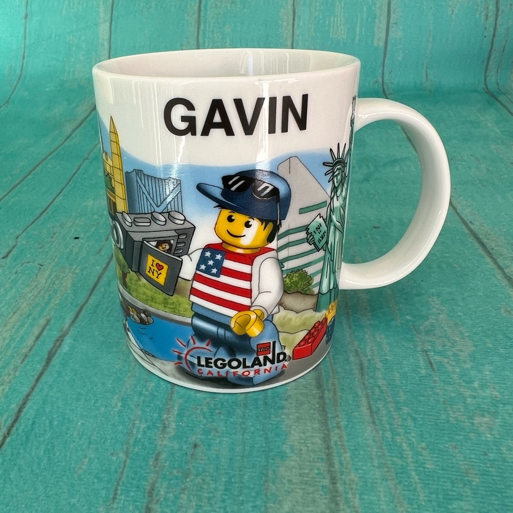 Lego land California mug Gavin